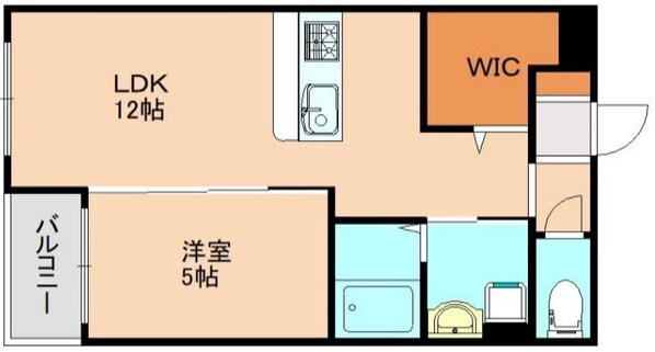 竹下駅 徒歩24分 1階の物件間取画像